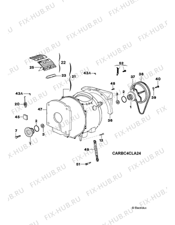 Взрыв-схема стиральной машины Privileg 00390516_21006 - Схема узла Functional parts 267